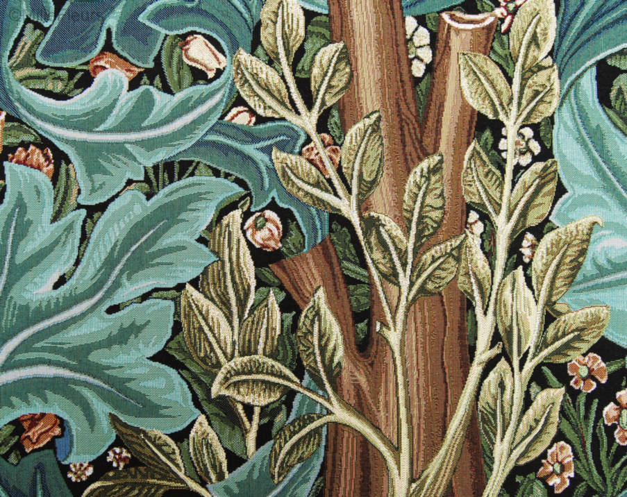 El Pájaro Carpintero Tapices de pared William Morris & Co - Mille Fleurs Tapestries