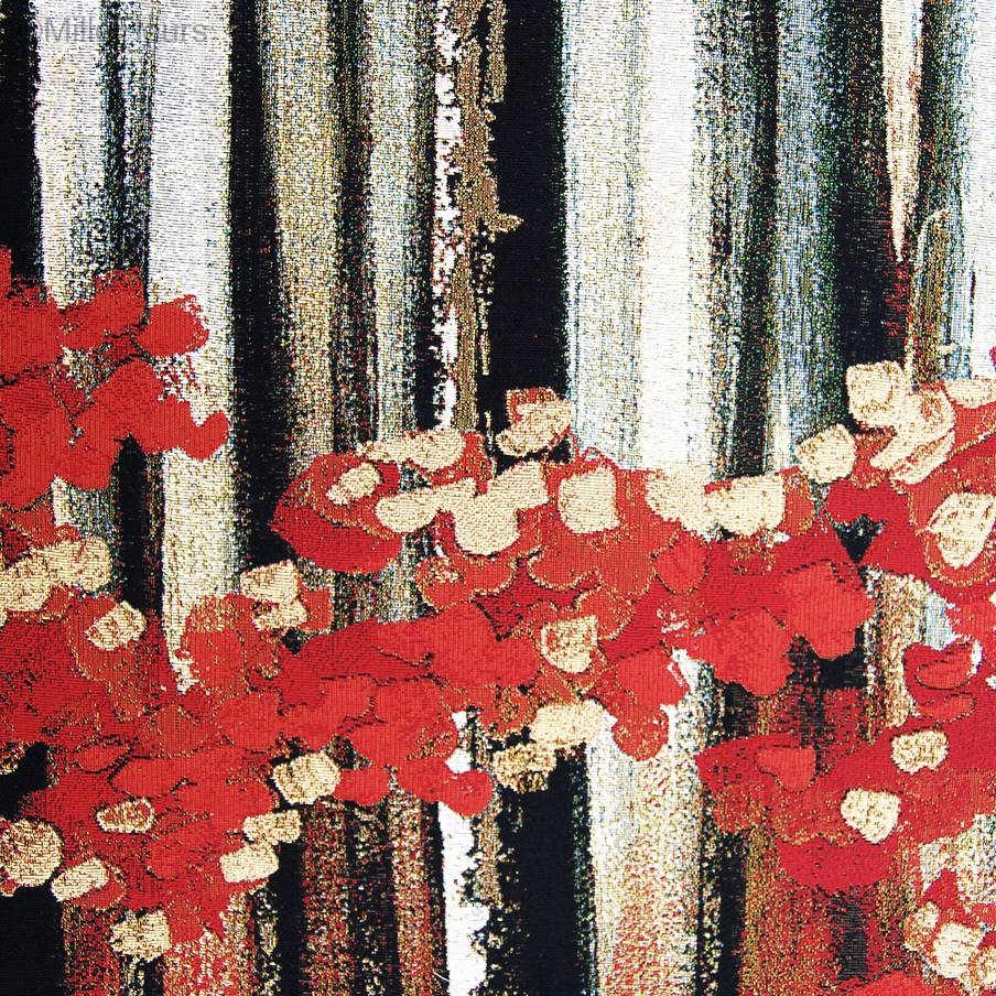 Berken Wandtapijten Hedendaagse Kunstwerken - Mille Fleurs Tapestries