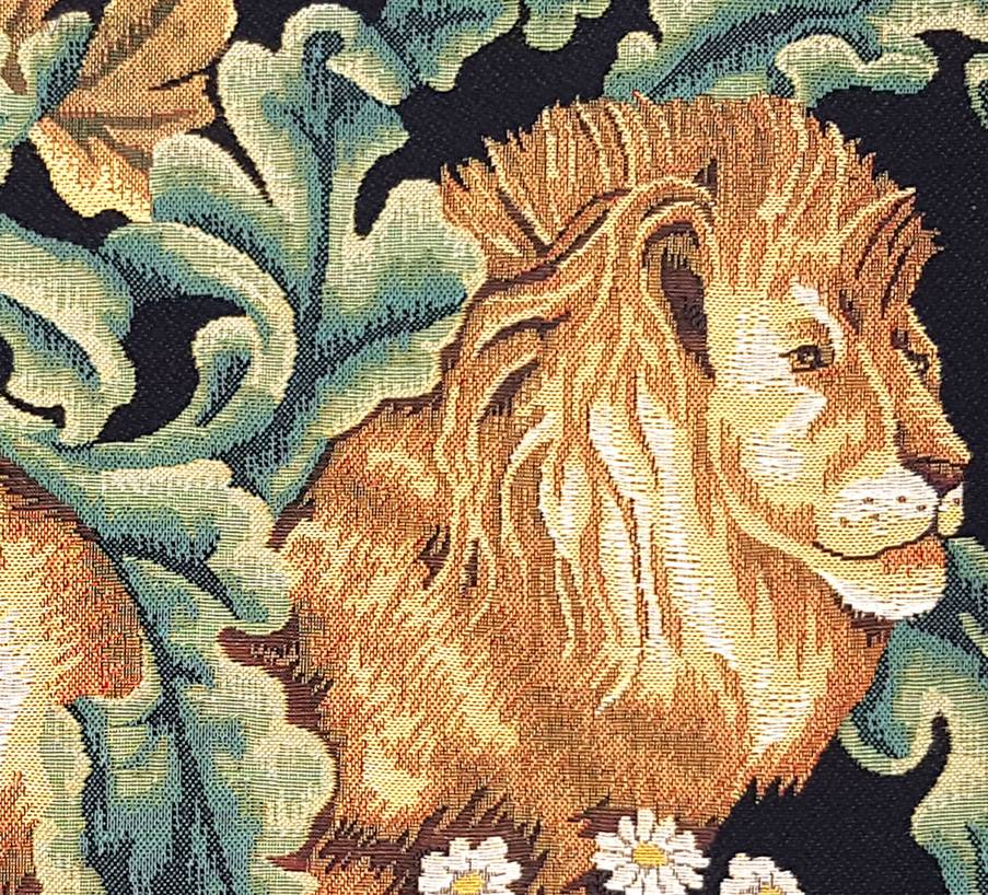 Lion (William Morris) Housses de coussin William Morris & Co - Mille Fleurs Tapestries