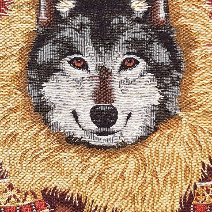 Esquimal Husky Fundas de cojín Navidad & Invierno - Mille Fleurs Tapestries