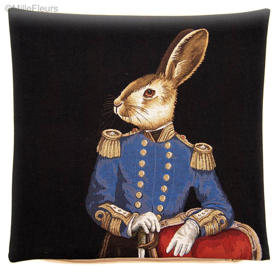 Fabulous Hare Tapestry cushions Animals - Mille Fleurs Tapestries