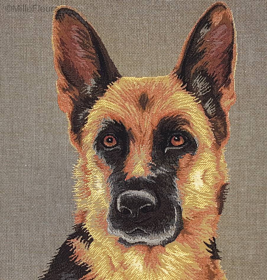 German Shepherd Tapestry cushions Dogs - Mille Fleurs Tapestries