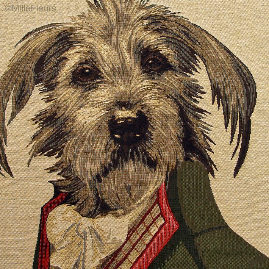 Basset Griffon (Thierry Poncelet) Sierkussens Honden door Thierry Poncelet - Mille Fleurs Tapestries