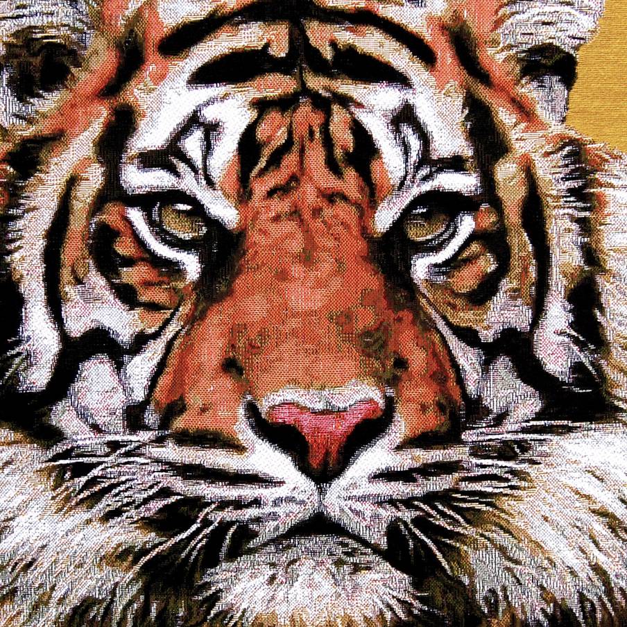 Tigre Housses de coussin Animaux - Mille Fleurs Tapestries