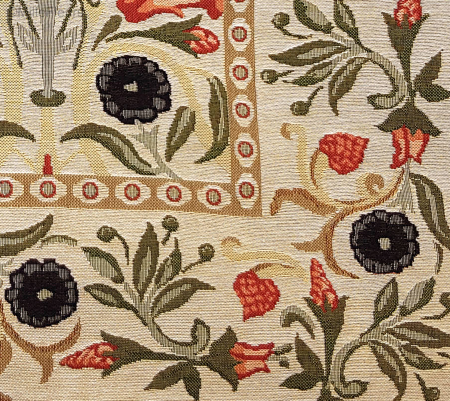 Ornaments (William Morris) Tapestry cushions William Morris & Co - Mille Fleurs Tapestries