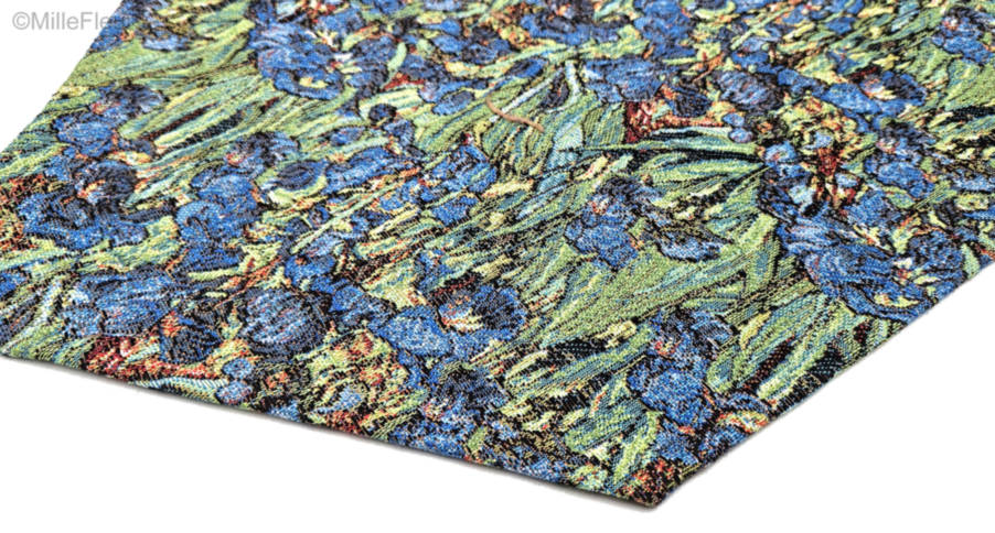 Iris (Van Gogh) Chemins de table Fleurs - Mille Fleurs Tapestries