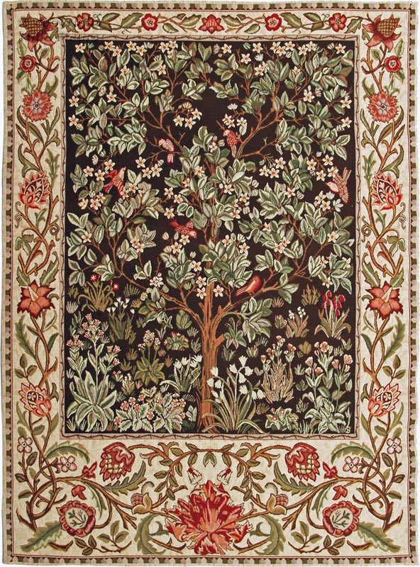 Arbre de Vie Tapisseries murales William Morris & Co - Mille Fleurs Tapestries