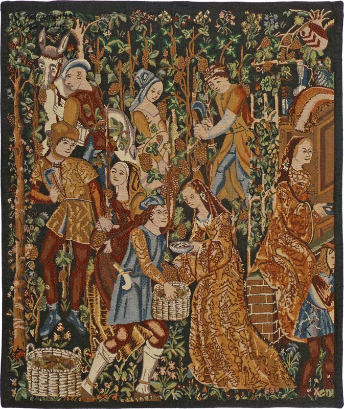 Vendimia Tapices de pared Vendimia - Mille Fleurs Tapestries