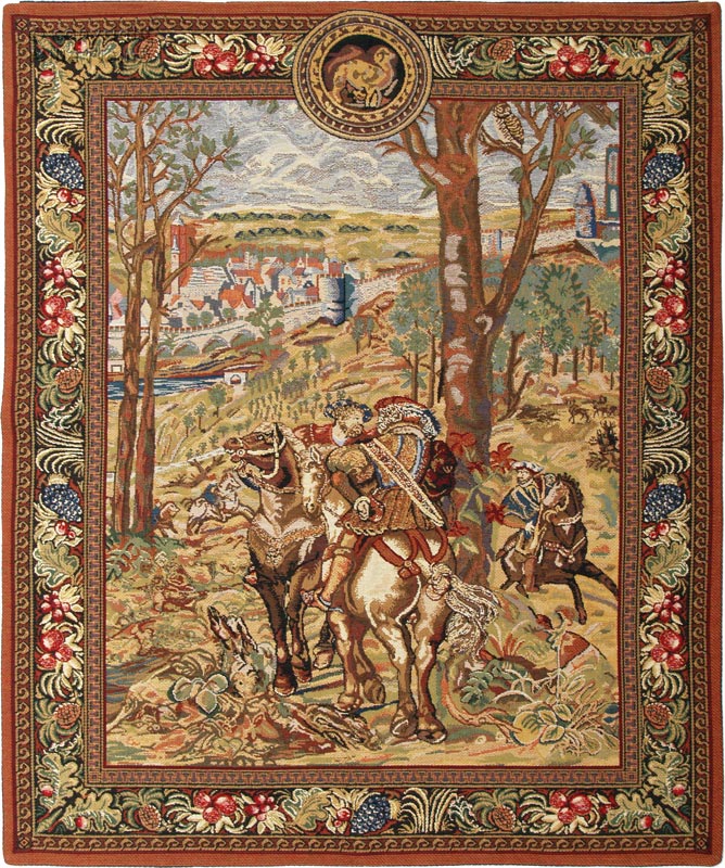 Bruselas Antiguo Tapices de pared Renacimiento - Mille Fleurs Tapestries