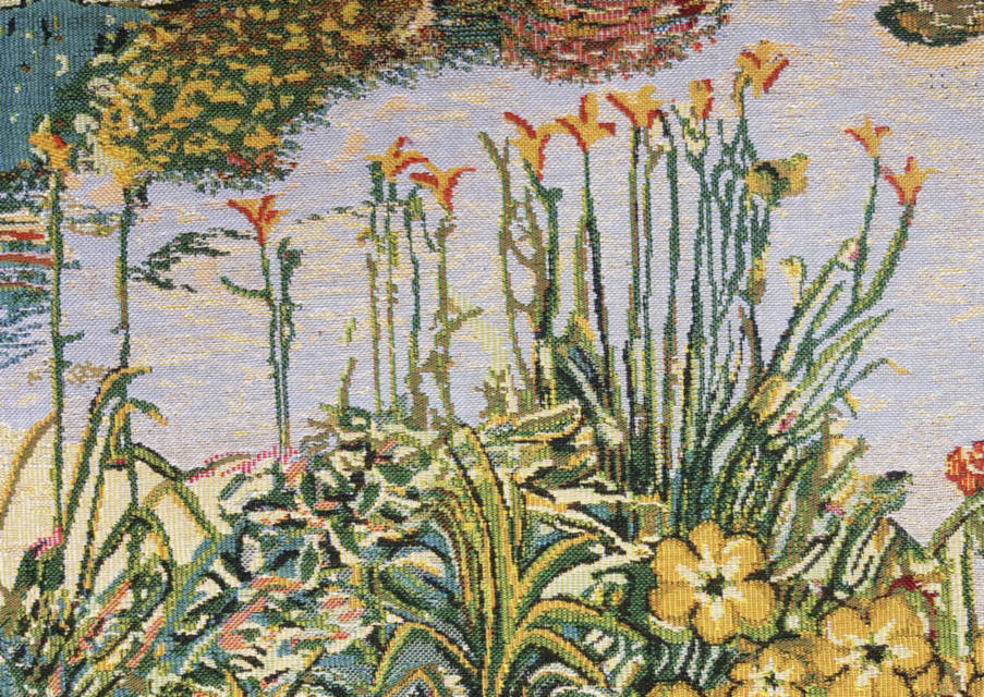 Parc de Monet Tapices de pared Florales y Naturaleza - Mille Fleurs Tapestries