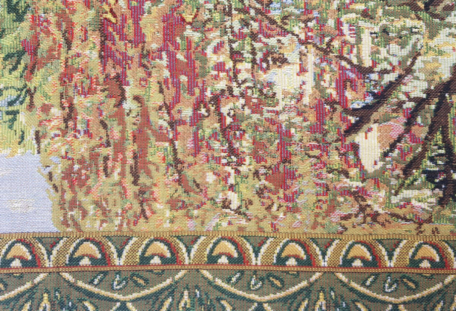 Tuin van Monet Wandtapijten Landschappen en Natuur - Mille Fleurs Tapestries
