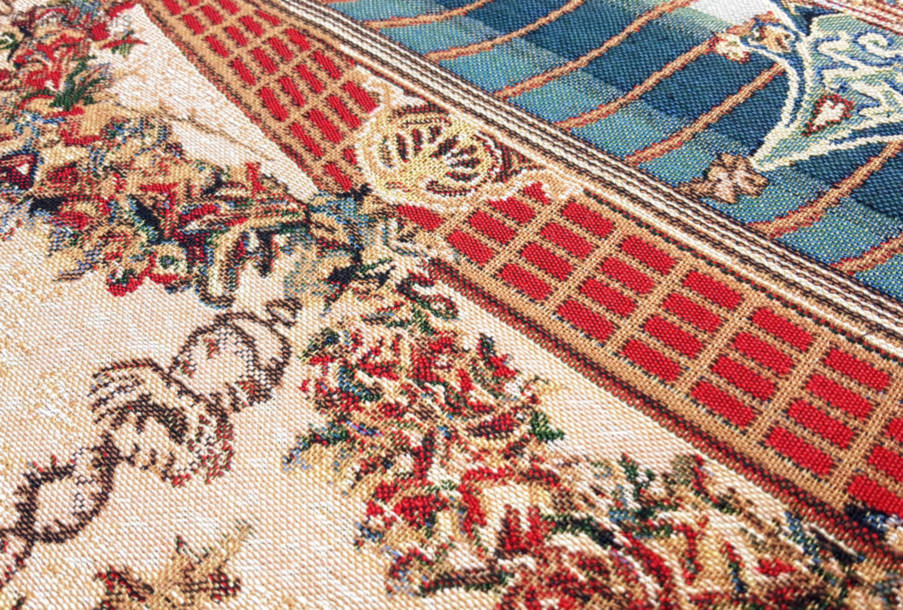 Audiëntie van de Prins Wandtapijten Oriëntalisme - Mille Fleurs Tapestries