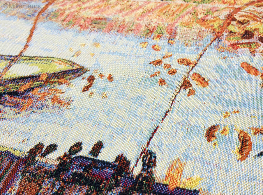 La Pesca en Primavera (Van Gogh) Tapices de pared Vincent Van Gogh - Mille Fleurs Tapestries