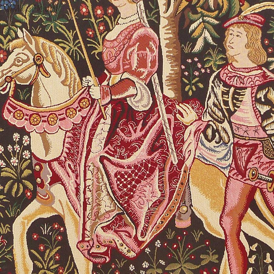 Amazon Noble Tapices de pared Otros Medievales - Mille Fleurs Tapestries