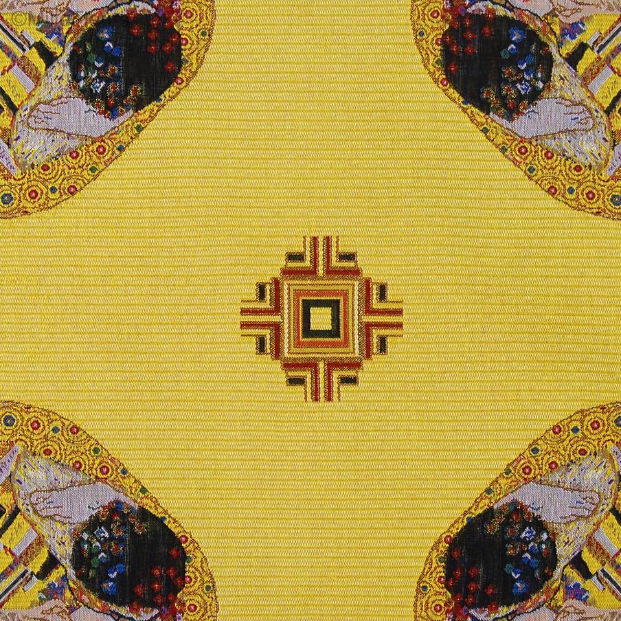 El Beso (Klimt) Mantas Gustav Klimt - Mille Fleurs Tapestries