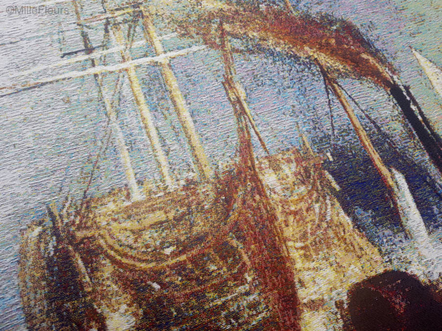 The Fighting Temeraire (William Turner) Tapisseries murales Cartes et Nautiques - Mille Fleurs Tapestries