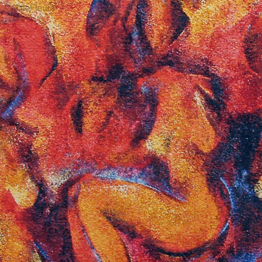 África (Franz Ruzicka) Tapices de pared Arte Contemporáneo - Mille Fleurs Tapestries