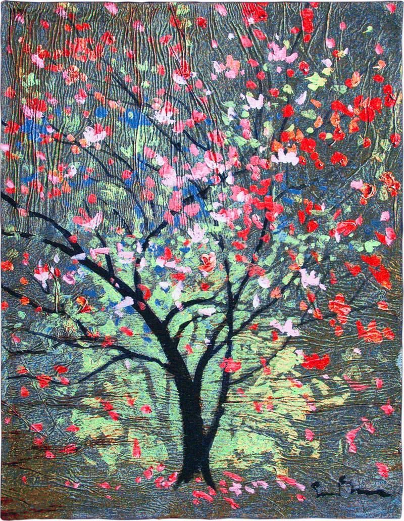 Hopeful Tapices de pared Simon Bull - Mille Fleurs Tapestries