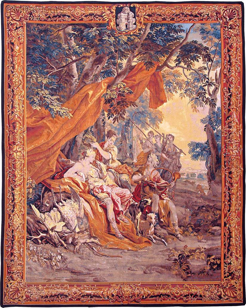 Diana Tapices de pared Renacimiento - Mille Fleurs Tapestries