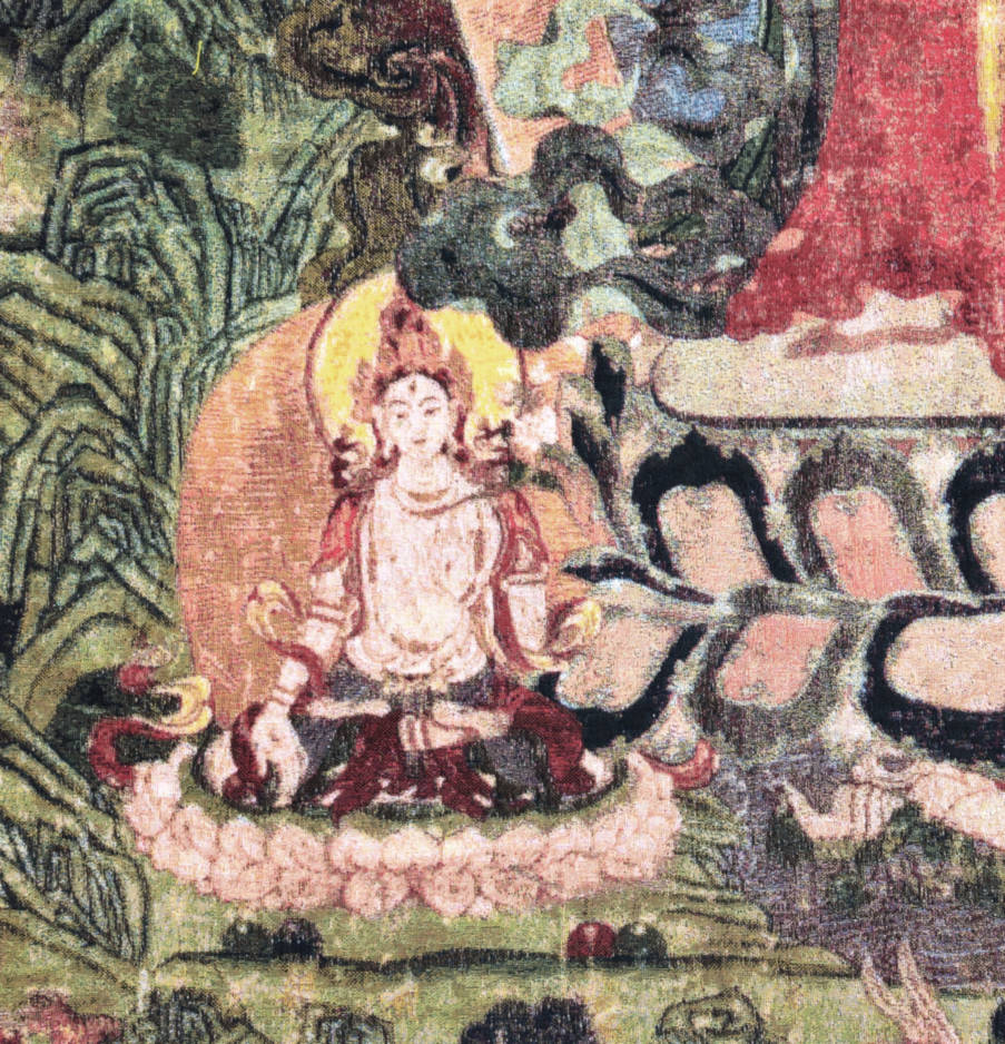 Durga Wandtapijten Hedendaagse Kunstwerken - Mille Fleurs Tapestries