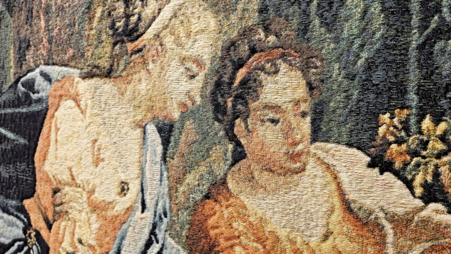 Le Triomphe de Flora Tapisseries murales Très Grandes Tapisseries - Mille Fleurs Tapestries