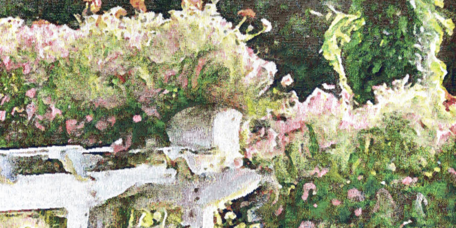 Butchart Tuinen Wandtapijten Hedendaagse Kunstwerken - Mille Fleurs Tapestries