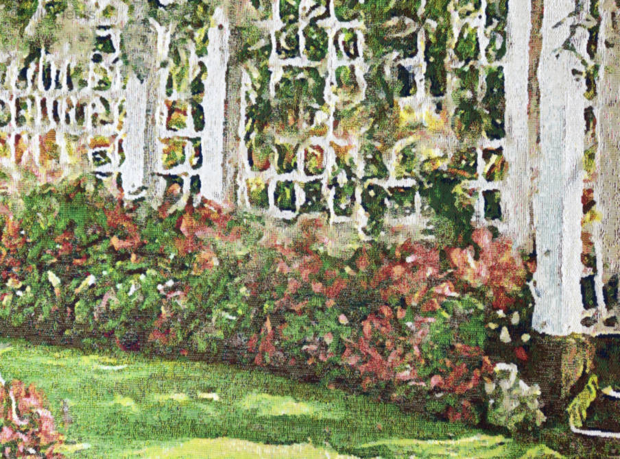 Butchart Gardens Wall tapestries Contemporary Artwork - Mille Fleurs Tapestries