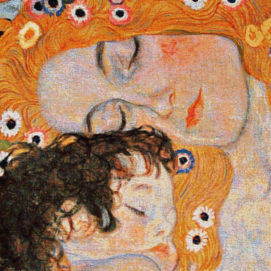 Mother and Child (Klimt) Wall tapestries Gustav Klimt - Mille Fleurs Tapestries