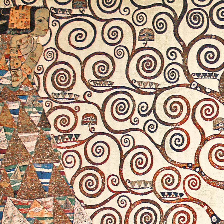 Frises de Stoclet (Klimt) Tapisseries murales Gustav Klimt - Mille Fleurs Tapestries