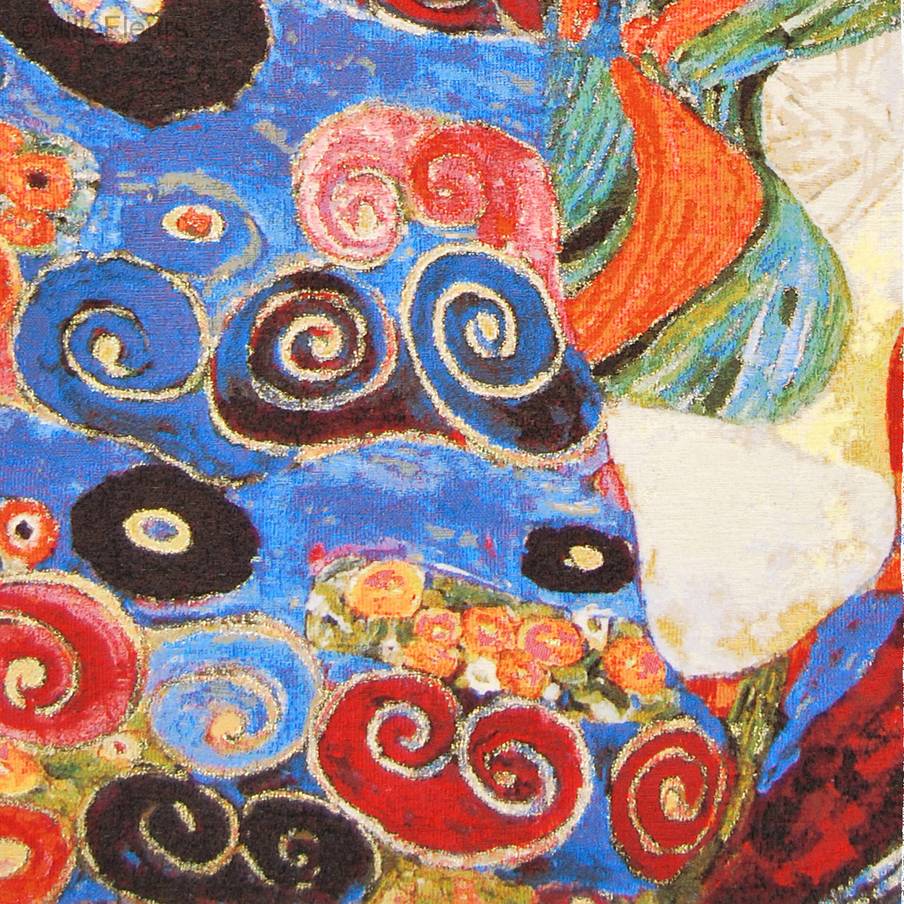 Vestido (Gustav Klimt) Tapices de pared Gustav Klimt - Mille Fleurs Tapestries