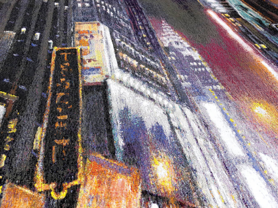 42nd East Street (Pejman) Tapices de pared Bob Pejman - Mille Fleurs Tapestries