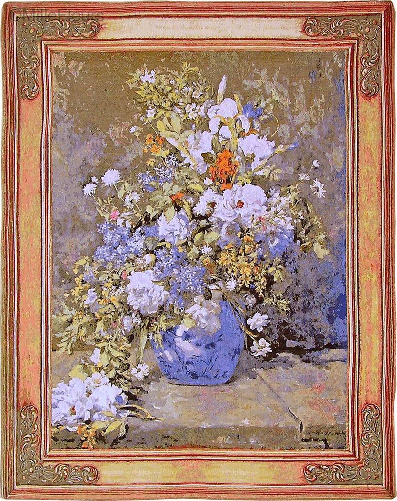 Lente Boeket (Renoir) Wandtapijten Pierre-Auguste Renoir - Mille Fleurs Tapestries