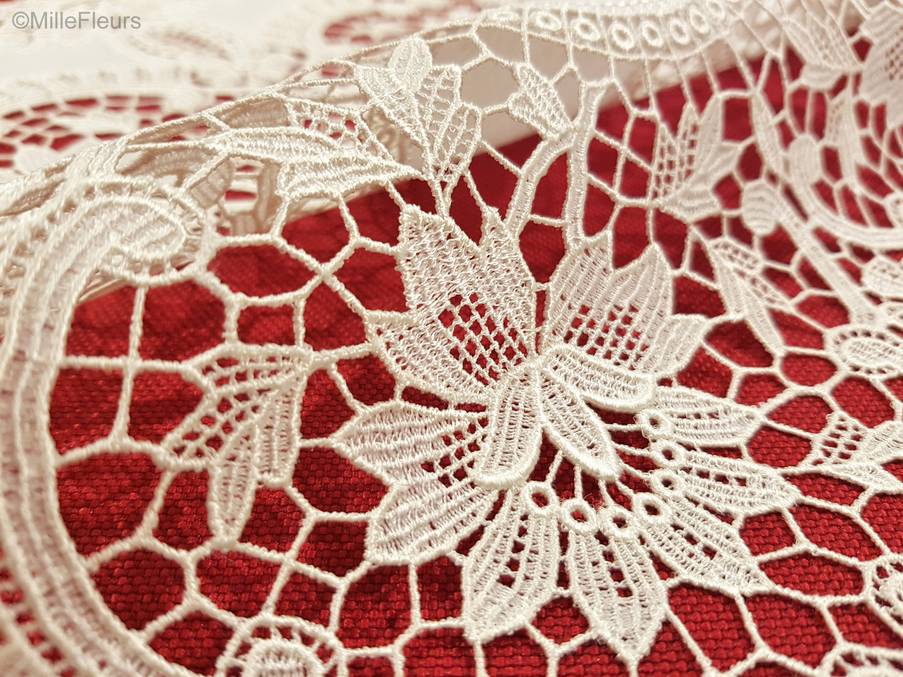 Round Accessories Guipure Lace - Mille Fleurs Tapestries
