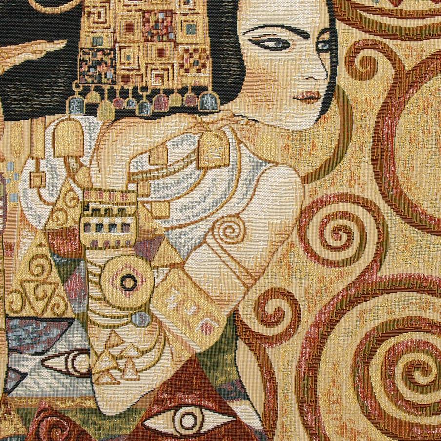 De Verwachting (Gustav Klimt) Sierkussens Gustav Klimt - Mille Fleurs Tapestries