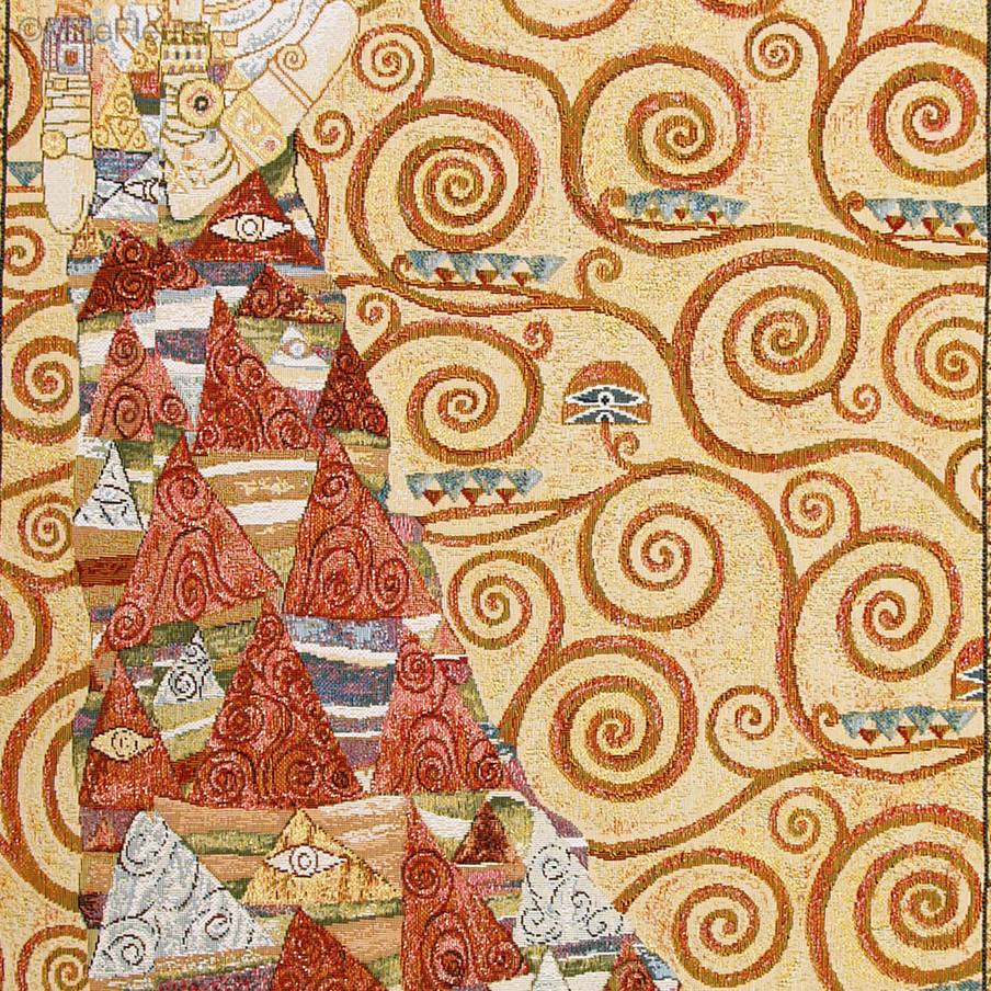 De Verwachting (Klimt) Wandtapijten Gustav Klimt - Mille Fleurs Tapestries