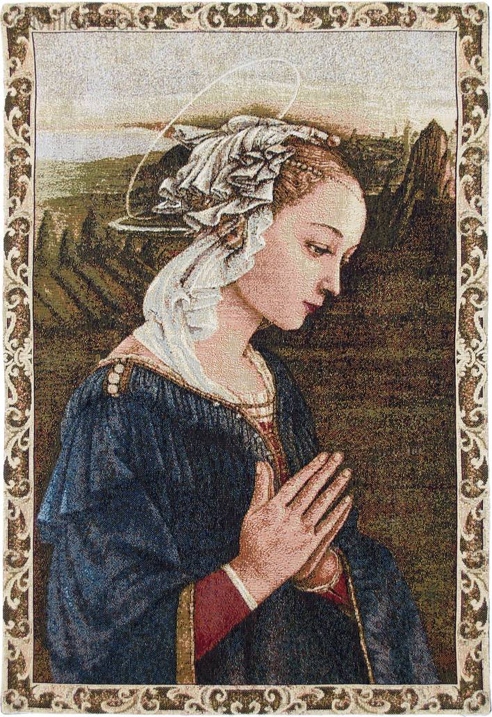 Virgen (Filippo Lippi) Tapices de pared Religiosos - Mille Fleurs Tapestries