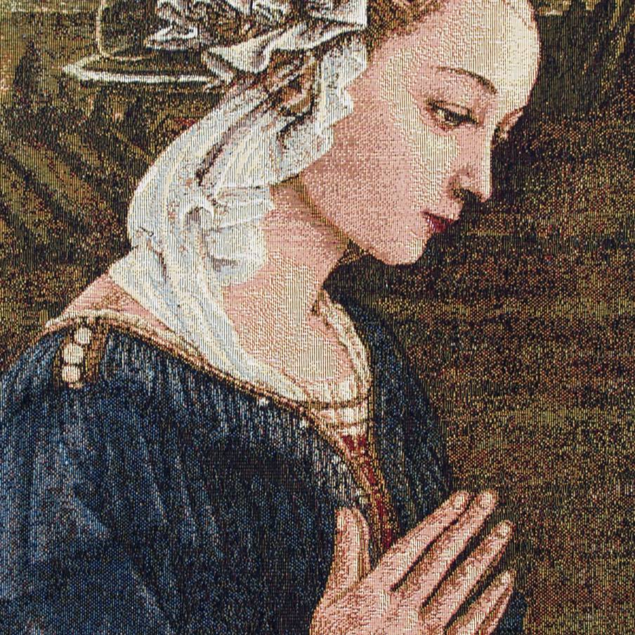 La Vierge (Filippo Lippi) Tapisseries murales Religieux - Mille Fleurs Tapestries