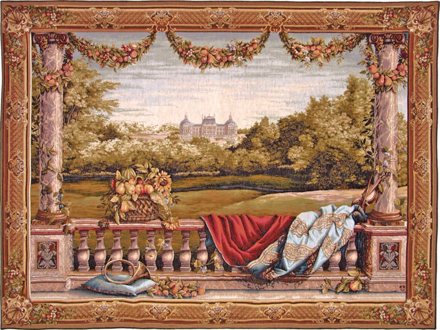 Château Bellevue Tapisseries murales Tapisseries de Soie - Mille Fleurs Tapestries