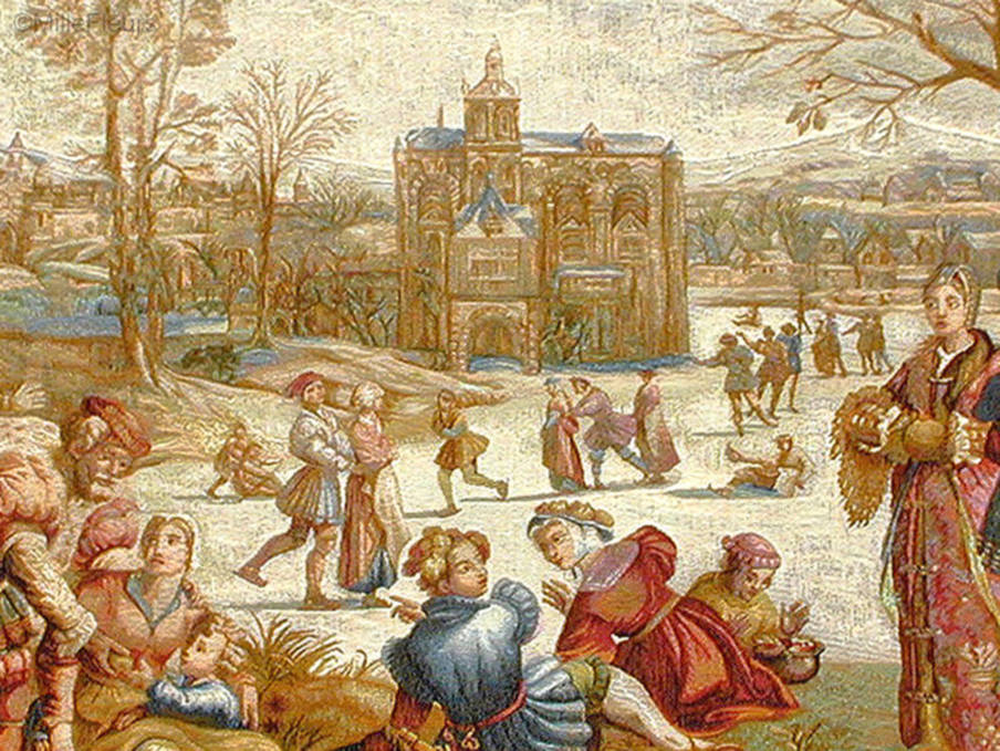 Winter Wandtapijten Empire en Neoclassicisme - Mille Fleurs Tapestries