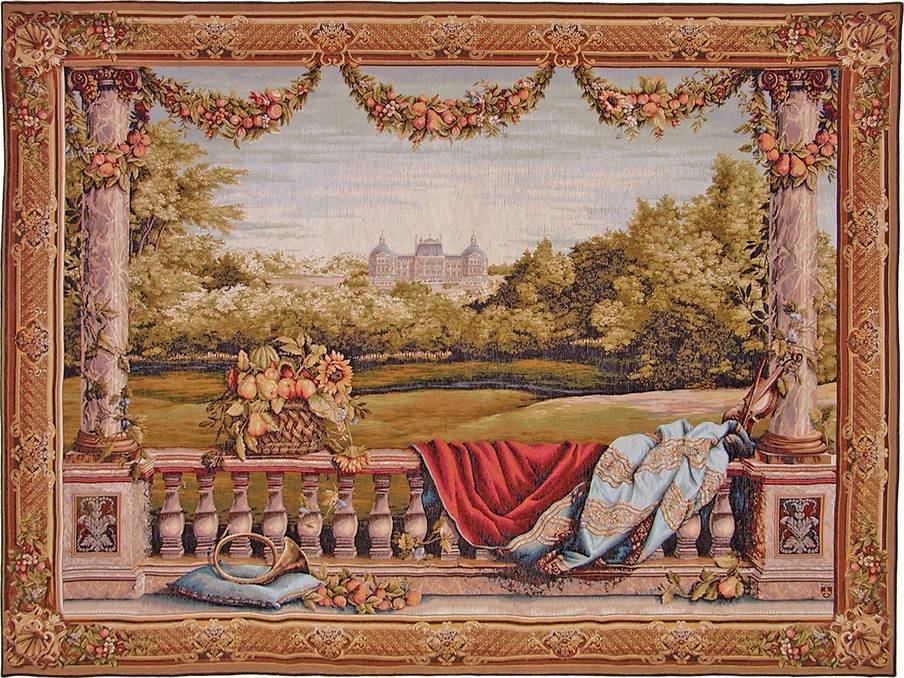 Castillo Bellevue Tapices de pared Castillos - Mille Fleurs Tapestries