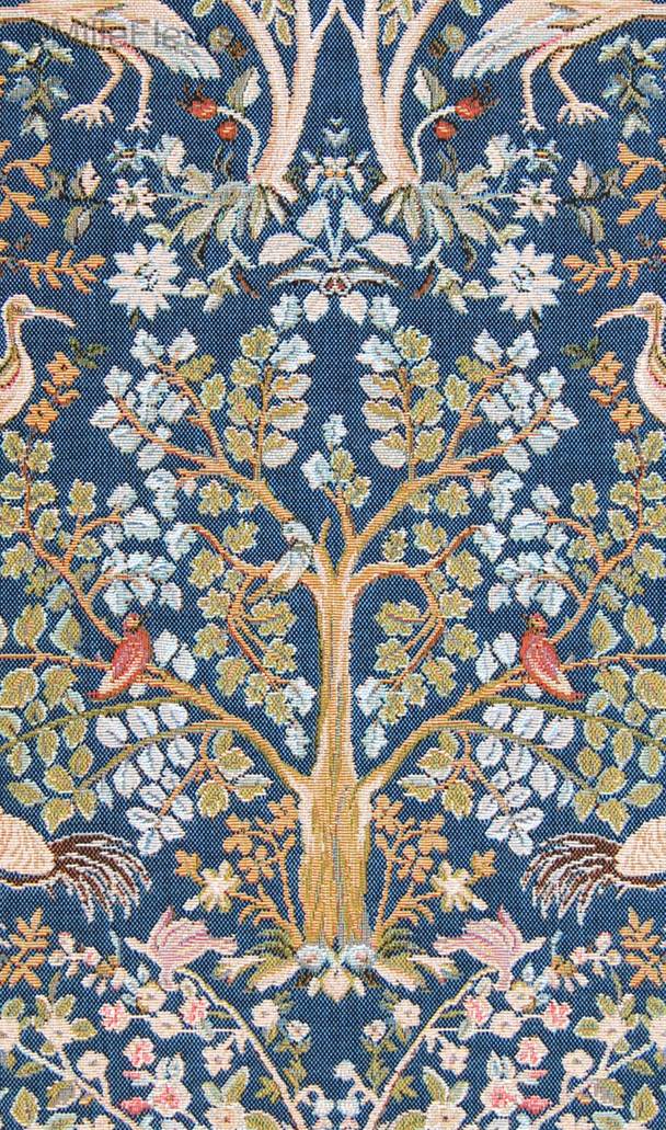 Arbol de la Vida (William Morris), azul Tapices de pared William Morris & Co - Mille Fleurs Tapestries