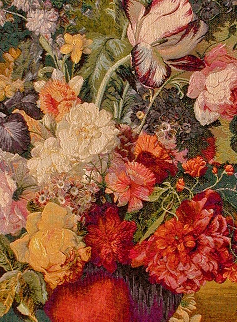 Ramo Flamenco Tapices de pared Florales de Pintores Holandeses - Mille Fleurs Tapestries