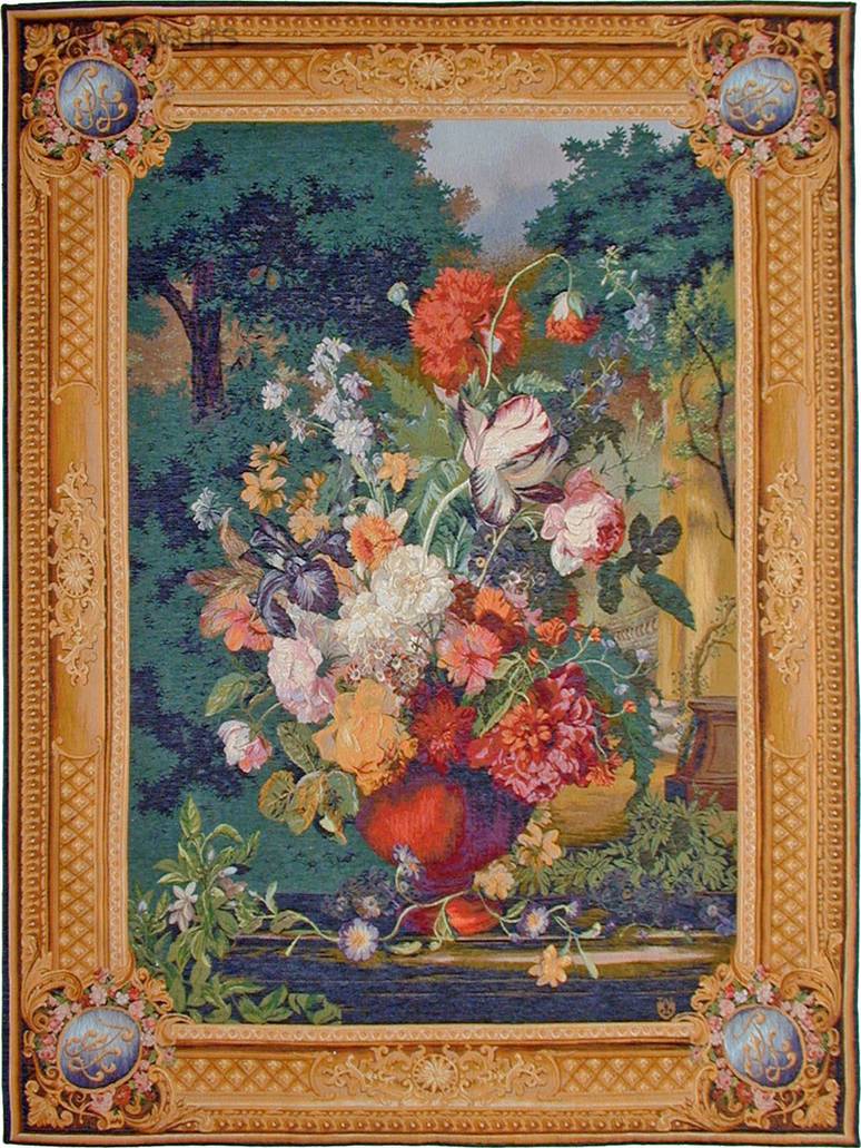 Gran Ramo Flamenco Tapices de pared Florales de Pintores Holandeses - Mille Fleurs Tapestries