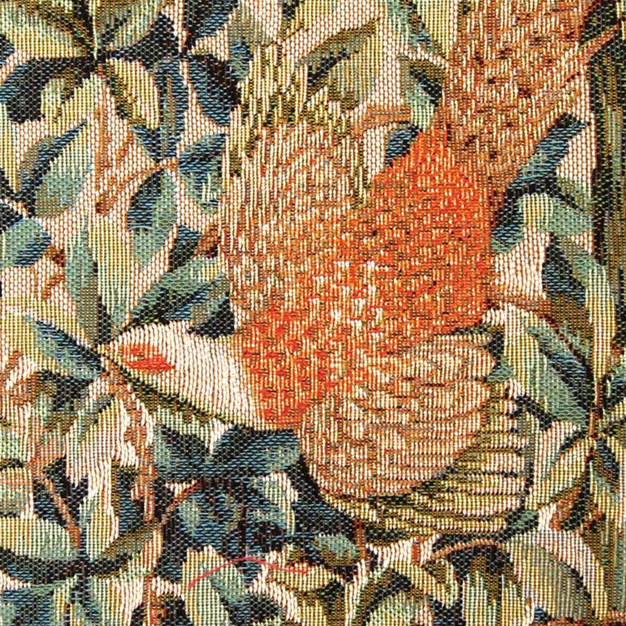 Fazant (William Morris) Kussenslopen William Morris & Co - Mille Fleurs Tapestries
