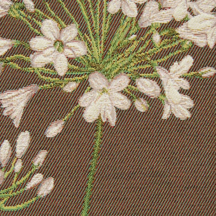 Agapanthus Housses de coussin Fleurs contemporain - Mille Fleurs Tapestries