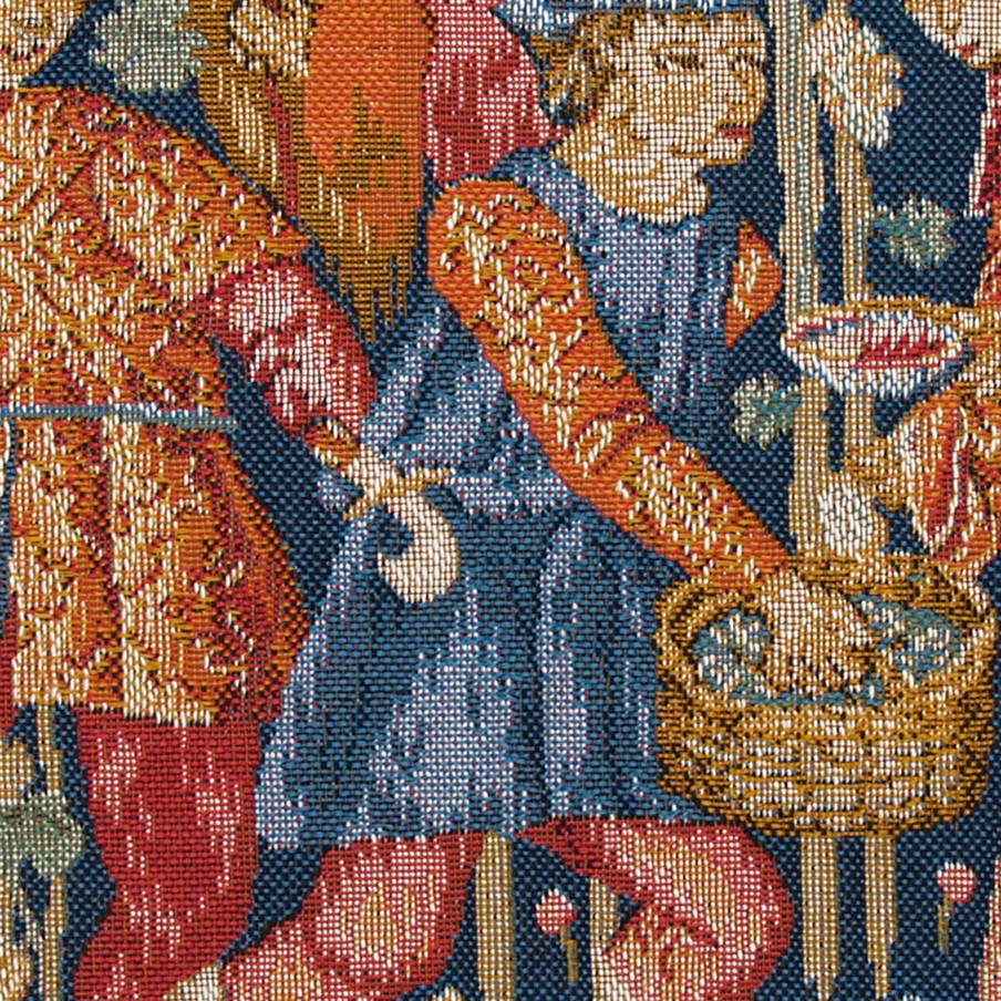 Wijnoogst Sierkussens Wijnmakerij - Mille Fleurs Tapestries