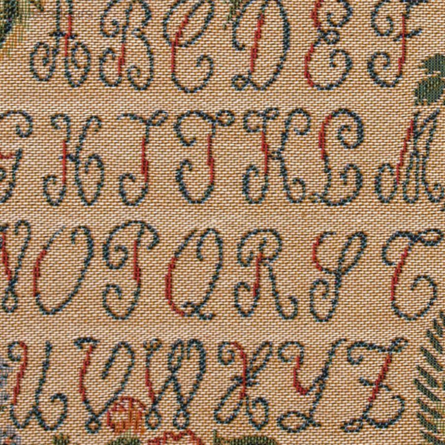 Alfabeto Fundas de cojín Animales - Mille Fleurs Tapestries
