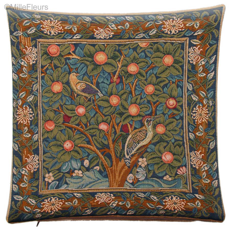 De Specht (William Morris) Kussenslopen William Morris & Co - Mille Fleurs Tapestries