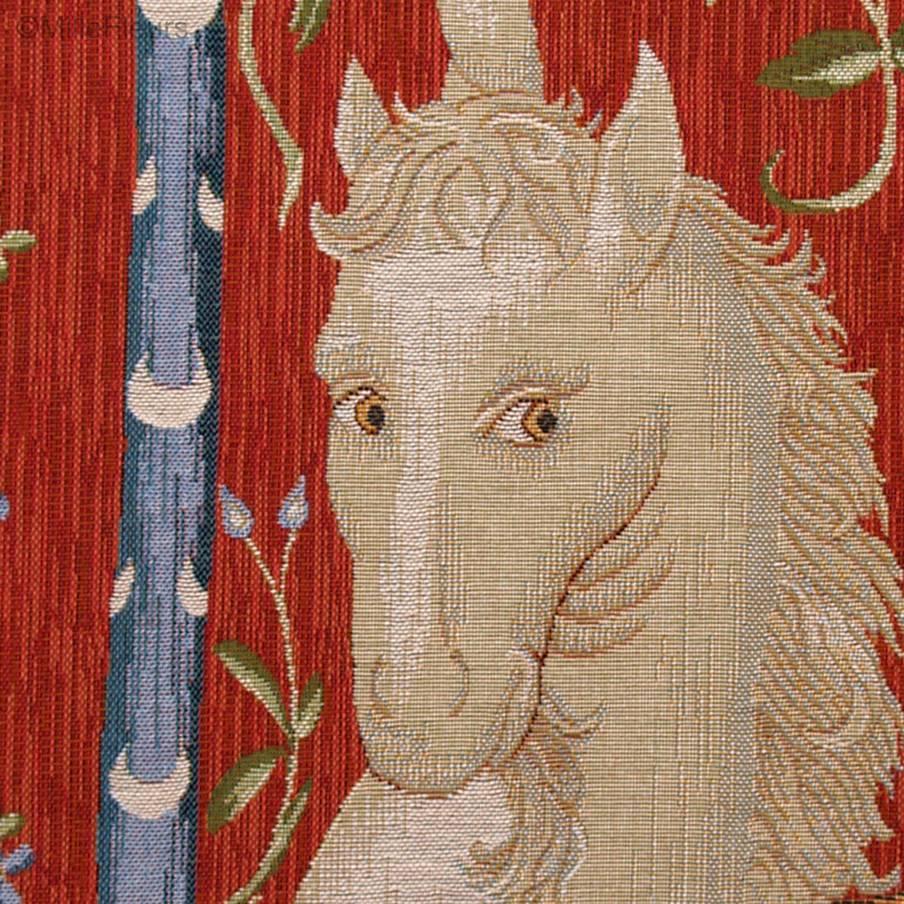 Eenhoorn Sierkussens Serie van de Eenhoorn - Mille Fleurs Tapestries