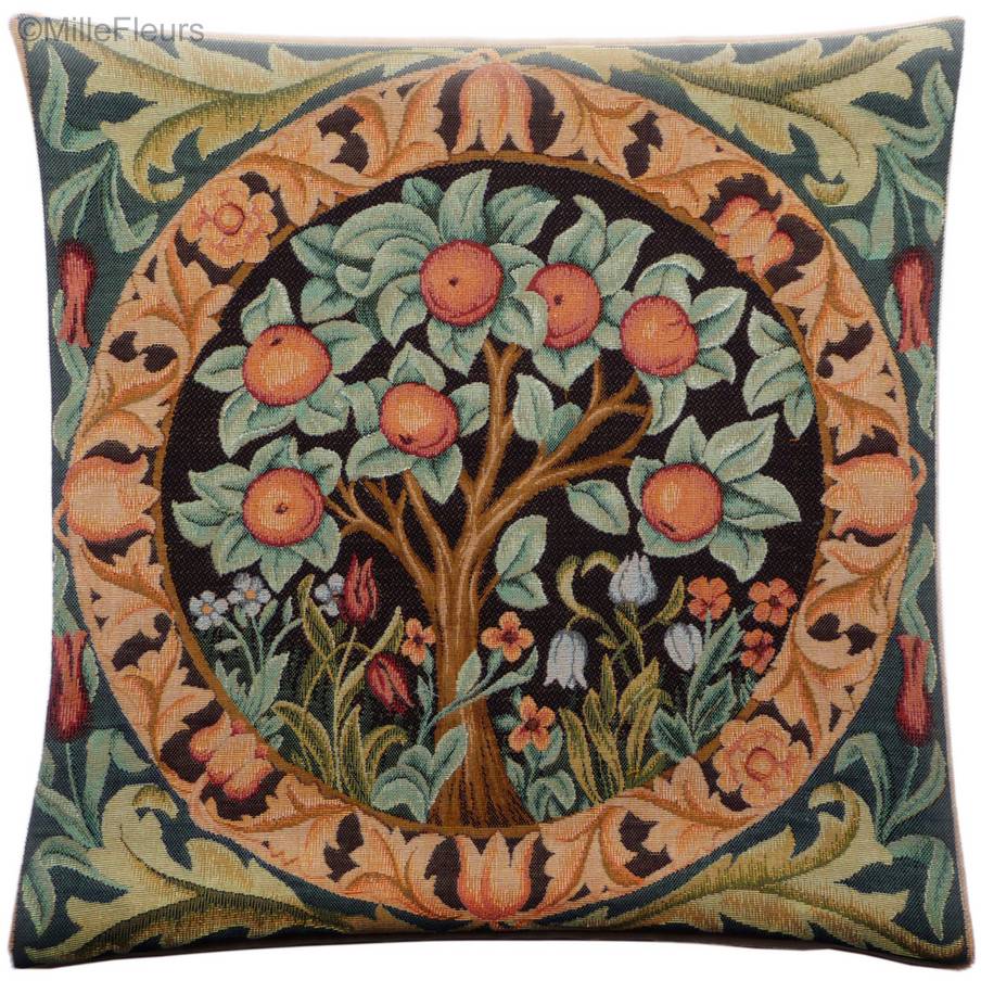 Oranger (William Morris) Housses de coussin William Morris & Co - Mille Fleurs Tapestries